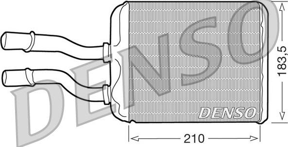 Denso DRR01011 - Siltummainis, Salona apsilde www.autospares.lv