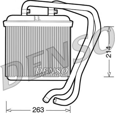 Denso DRR12004 - Siltummainis, Salona apsilde www.autospares.lv