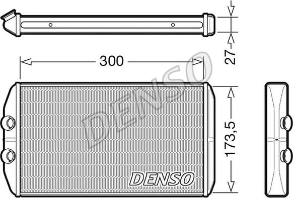 Denso DRR12008 - Siltummainis, Salona apsilde www.autospares.lv