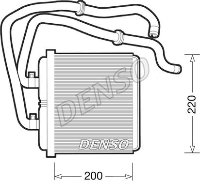 Denso DRR12003 - Siltummainis, Salona apsilde www.autospares.lv