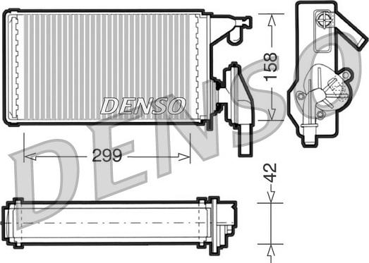 Denso DRR12002 - Siltummainis, Salona apsilde www.autospares.lv