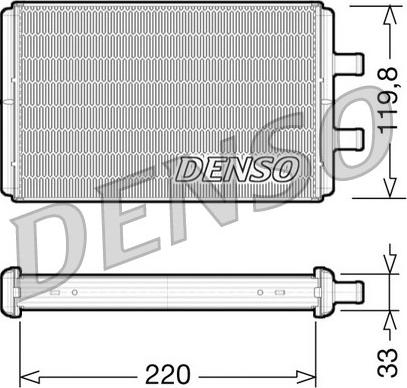 Denso DRR12007 - Siltummainis, Salona apsilde www.autospares.lv