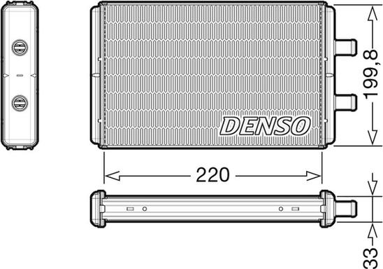 Denso DRR12016 - Siltummainis, Salona apsilde www.autospares.lv