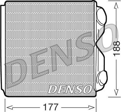 Denso DRR25010 - Siltummainis, Salona apsilde www.autospares.lv