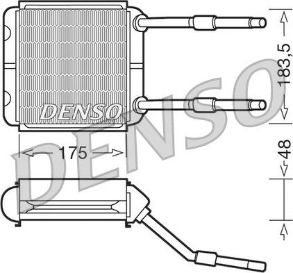 Denso DRR20001 - Siltummainis, Salona apsilde www.autospares.lv