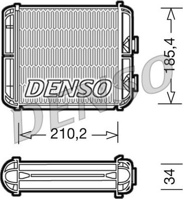 Denso DRR20003 - Siltummainis, Salona apsilde www.autospares.lv