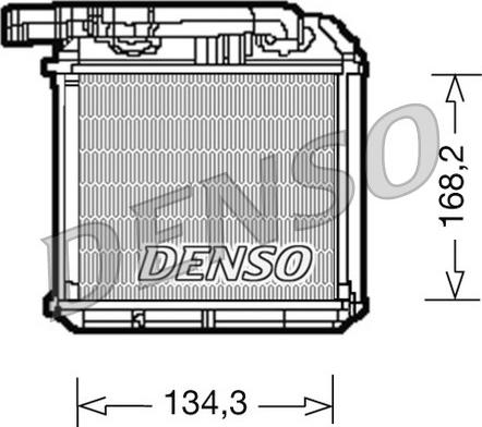 Denso DRR28001 - Siltummainis, Salona apsilde autospares.lv