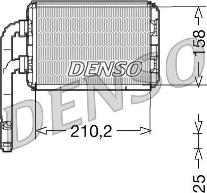 Denso DRR23016 - Siltummainis, Salona apsilde www.autospares.lv