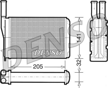 Denso DRR23010 - Siltummainis, Salona apsilde www.autospares.lv