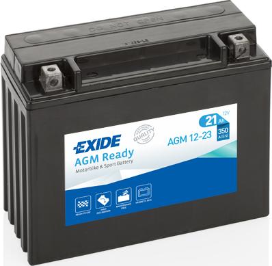 DETA AGM12-23 - Startera akumulatoru baterija www.autospares.lv