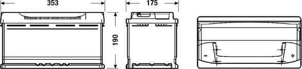 DETA DB950 - Startera akumulatoru baterija www.autospares.lv