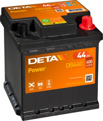 DETA DB440 - Starter Battery www.autospares.lv