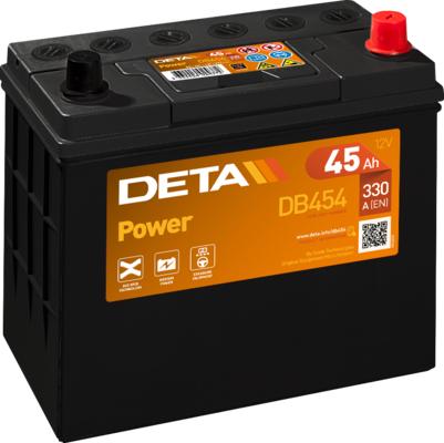 DETA DB454 - Startera akumulatoru baterija www.autospares.lv