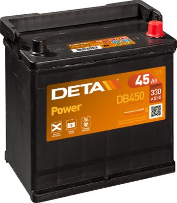 DETA DB450 - Starter Battery www.autospares.lv