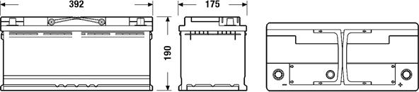 DETA DB1100 - Startera akumulatoru baterija www.autospares.lv