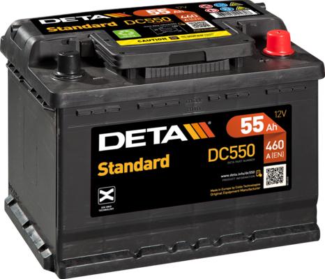 DETA DC550 - Starter Battery www.autospares.lv