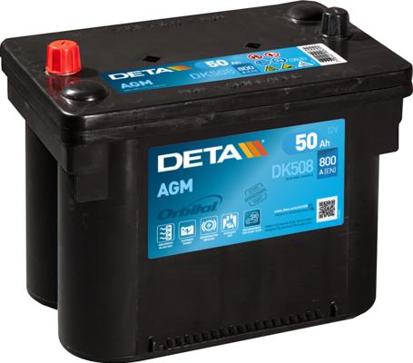 DETA DK508 - Startera akumulatoru baterija www.autospares.lv