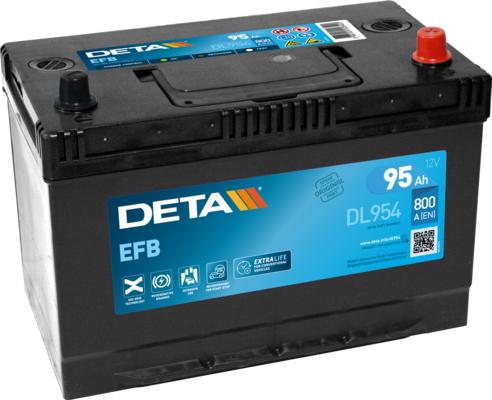 DETA DL954 - Starter Battery www.autospares.lv