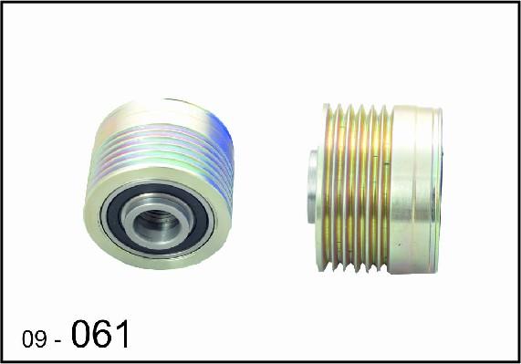 DEXWAL MOBIDEX 09-061 - Pulley, alternator, freewheel clutch www.autospares.lv