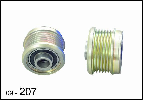 DEXWAL MOBIDEX 09-207 - Шкив генератора, муфта www.autospares.lv