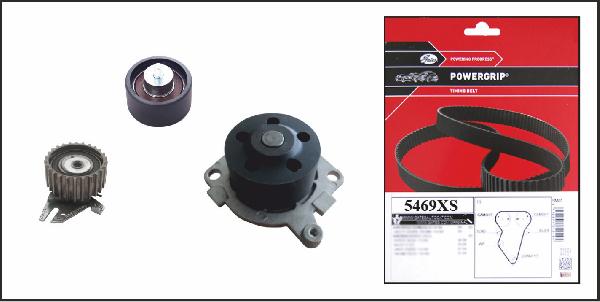 DEXWAL MOBIDEX 07-482WP - Водяной насос + комплект зубчатого ремня ГРМ www.autospares.lv