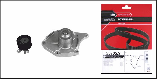 DEXWAL MOBIDEX 07-479WP - Water Pump & Timing Belt Set www.autospares.lv