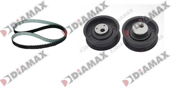 Diamax A6064 - Комплект зубчатого ремня ГРМ www.autospares.lv