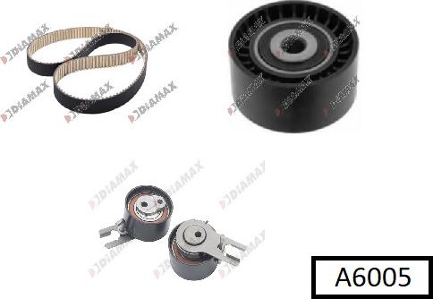 Diamax A6005 - Timing Belt Set www.autospares.lv