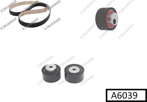 Diamax A6039 - Timing Belt Set www.autospares.lv