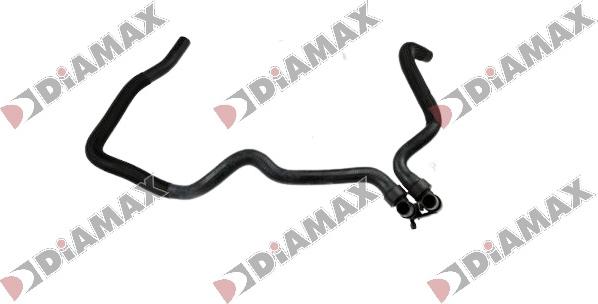 Diamax AD08003 - Šļūtene, Apsildes sistēmas siltummainis www.autospares.lv