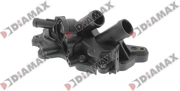 Diamax AD02074 - Термостат охлаждающей жидкости / корпус www.autospares.lv