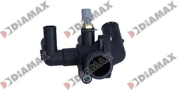 Diamax AD02072 - Термостат охлаждающей жидкости / корпус www.autospares.lv