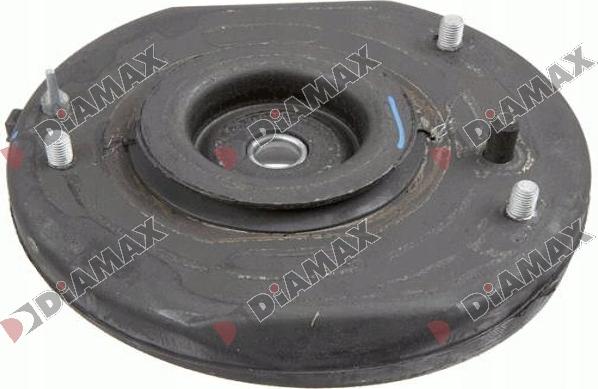 Diamax B1075 - Опора стойки амортизатора, подушка www.autospares.lv