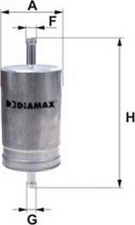 Diamax DF3265 - Degvielas filtrs autospares.lv