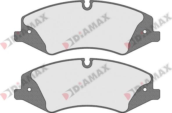 Diamax N09503 - Brake Pad Set, disc brake www.autospares.lv