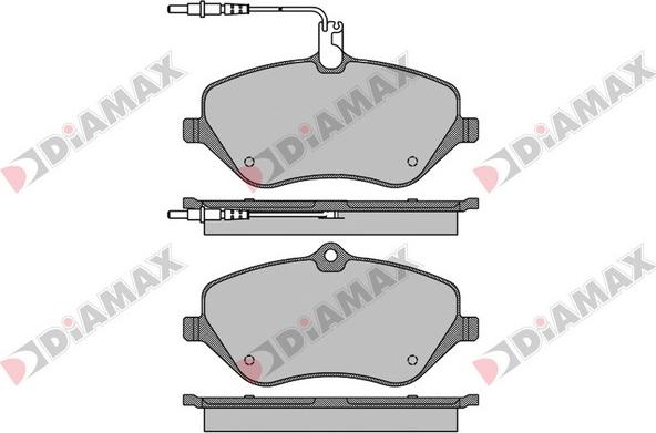 Diamax N09531 - Brake Pad Set, disc brake www.autospares.lv