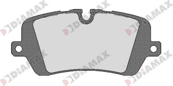 Diamax N09684 - Bremžu uzliku kompl., Disku bremzes www.autospares.lv