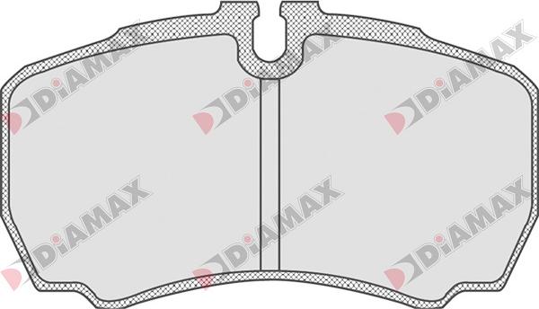 Diamax N09036 - Brake Pad Set, disc brake www.autospares.lv