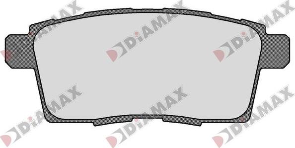 Diamax N09845 - Brake Pad Set, disc brake www.autospares.lv