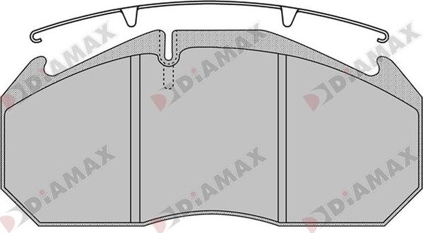 Diamax N09346 - Bremžu uzliku kompl., Disku bremzes www.autospares.lv