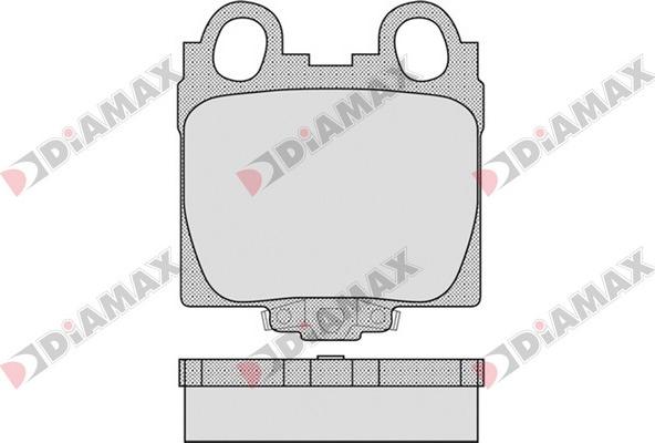 Diamax N09303 - Bremžu uzliku kompl., Disku bremzes autospares.lv