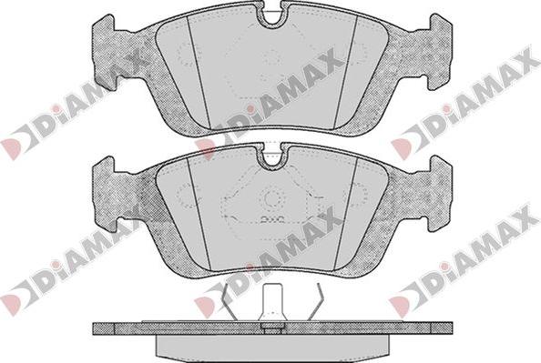 Diamax N09796 - Bremžu uzliku kompl., Disku bremzes autospares.lv