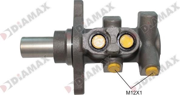 Diamax N04631 - Galvenais bremžu cilindrs www.autospares.lv