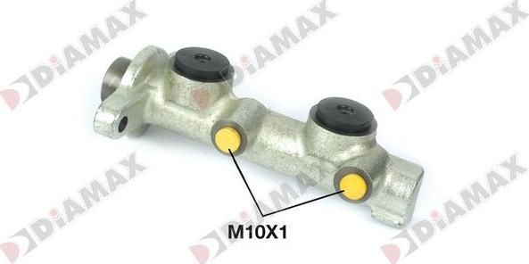 Diamax N01413 - Bremžu loku komplekts autospares.lv