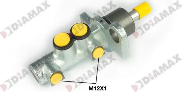 Diamax N01412 - Bremžu loku komplekts autospares.lv