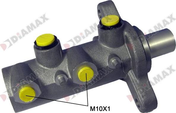 Diamax N01421 - Bremžu loku komplekts www.autospares.lv