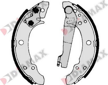 Diamax N01050 - Brake Shoe Set www.autospares.lv