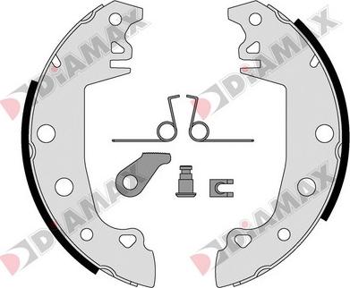 Diamax N01065 - Brake Shoe Set www.autospares.lv