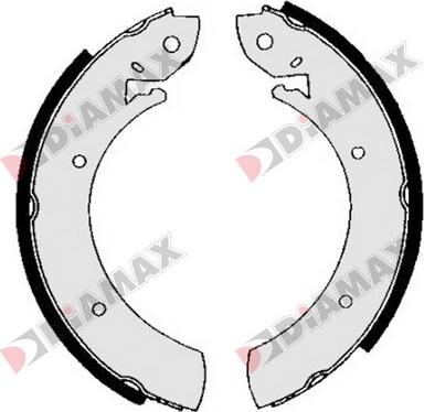 Diamax N01070 - Brake Shoe Set www.autospares.lv