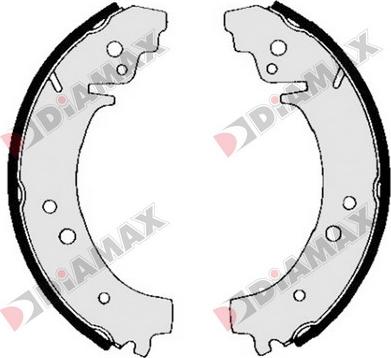 Diamax N01147 - Brake Shoe Set www.autospares.lv